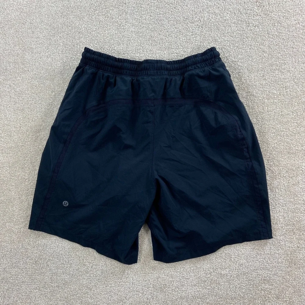 Lululemon Pace Breaker Shorts Mens S Black Lined Athletic Running